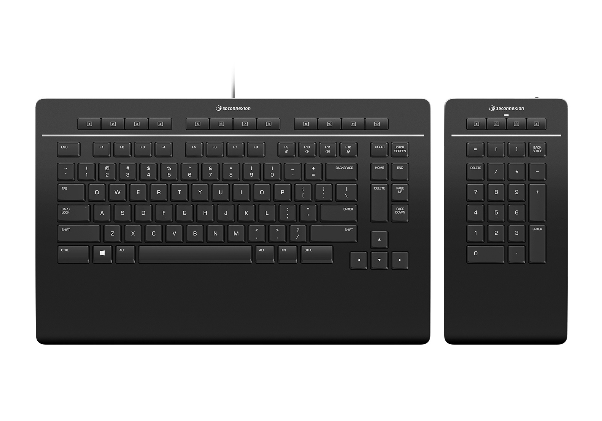 3Dconnexions Keyboard Pro with Numpad by 3D Enginnering Automation LLP
